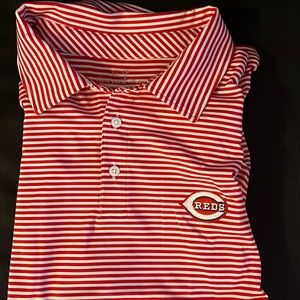 Large Cincinnati Reds Vineyard Vines Polo